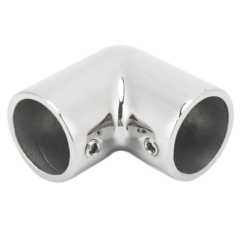 2 Way Boat Hand Rail Right Angle Stainless Steel Sturdy Construction Fine Polishing Boat 90 Degree