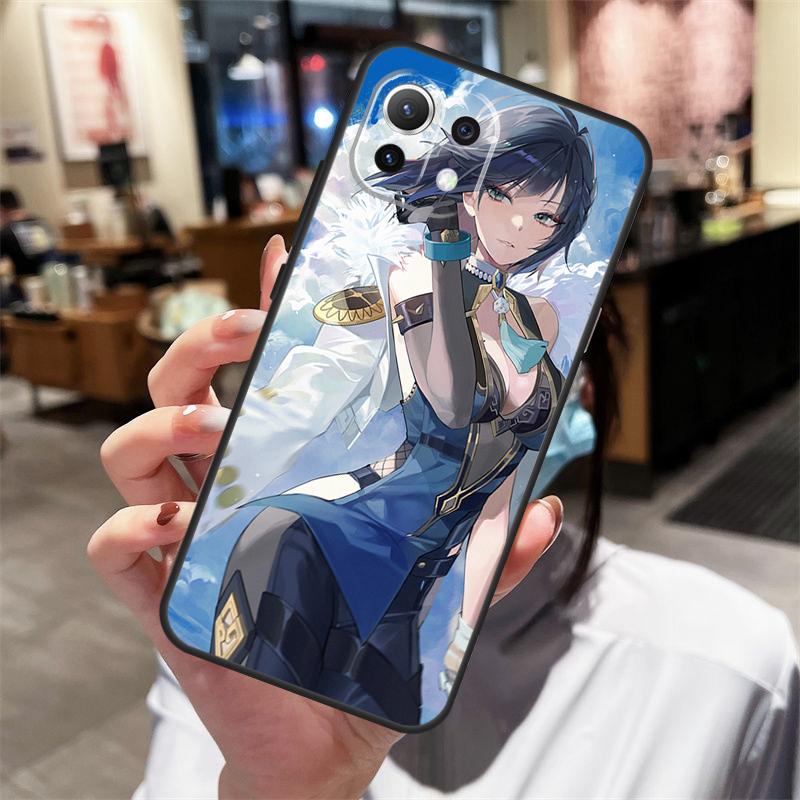 Yelan Genshin Impact Case For Xiaomi 14 15 Ultra 13T 14T 15T Pro 17 Pro Max POCO X7 Pro X3 X5 X6 F5 F6 F7 F8 Cover