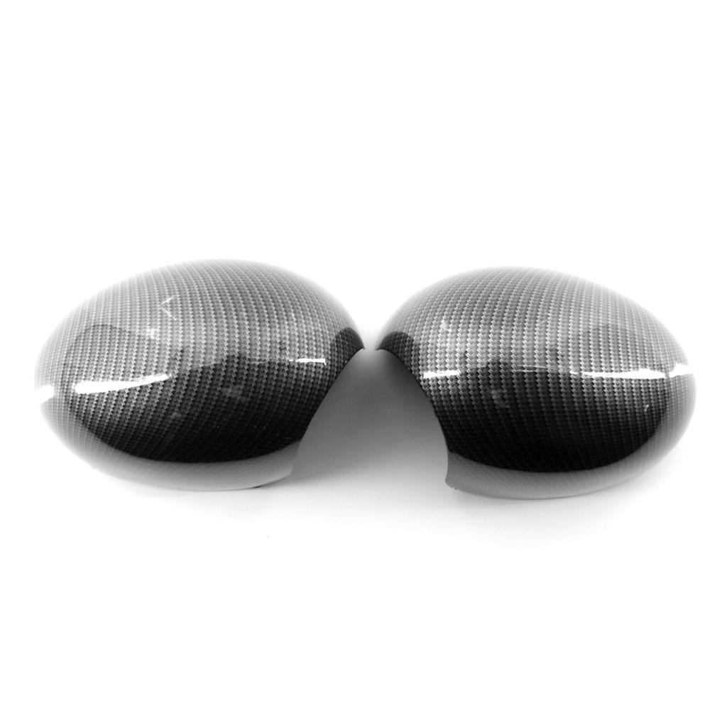 2pcs Side Mirror Cover Rearview Mirror Housing Replacement for BMW Mini R55 Clubman 2007-2013 R56