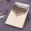 DIY Thumb Piano Kit 17 Tones Thumb Piano Music Instrument High Quality Wooden Small Assembly Kit