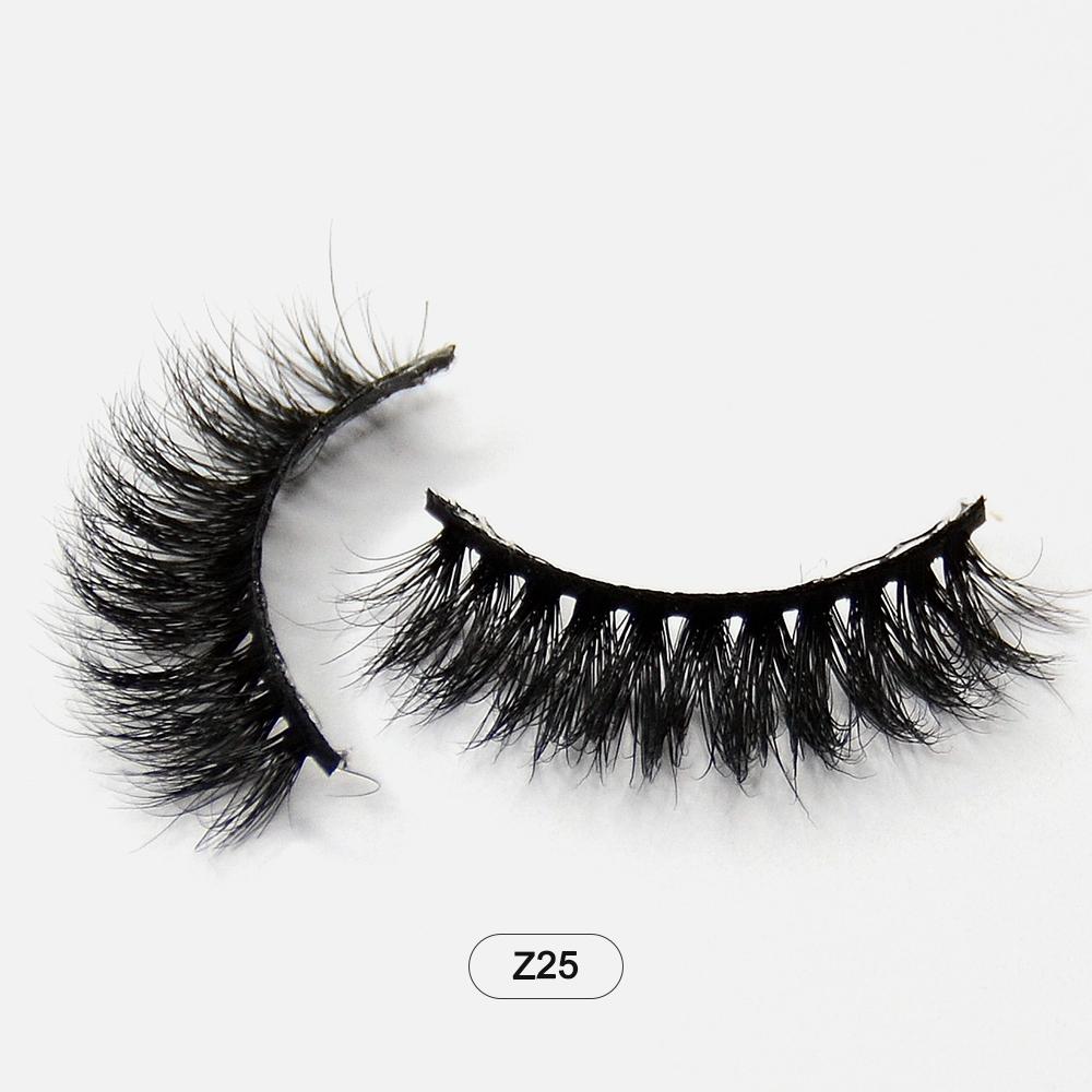 Dropshiping Makeup Mink Lashes Fluffy Soft Full Fake Eyelashes Natural False Eyelashes Wispy Lash Extension
