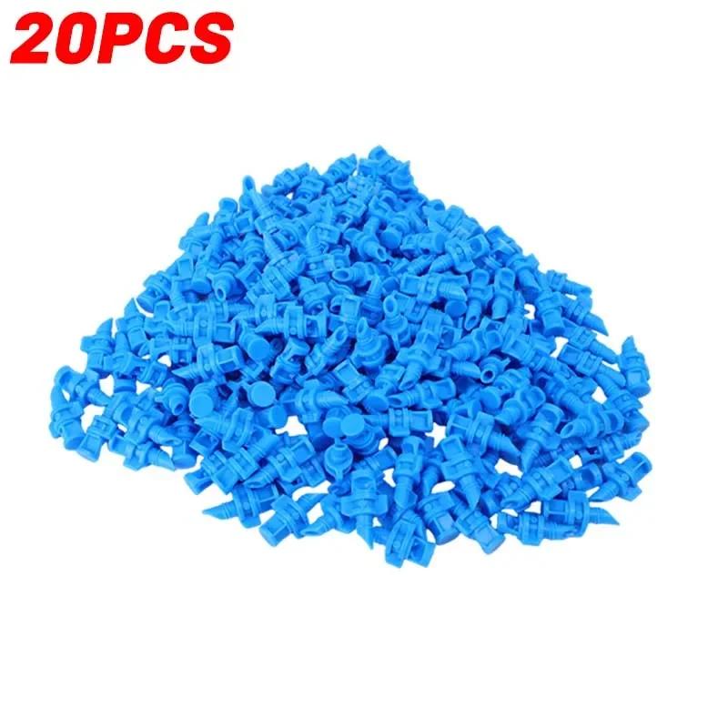 300/20pc Micro Atomizing Garden Sprinkler Nozzle 90 180 360 Degree Refraction Micro Water Spray Misting Nozzle Garden Irrigation