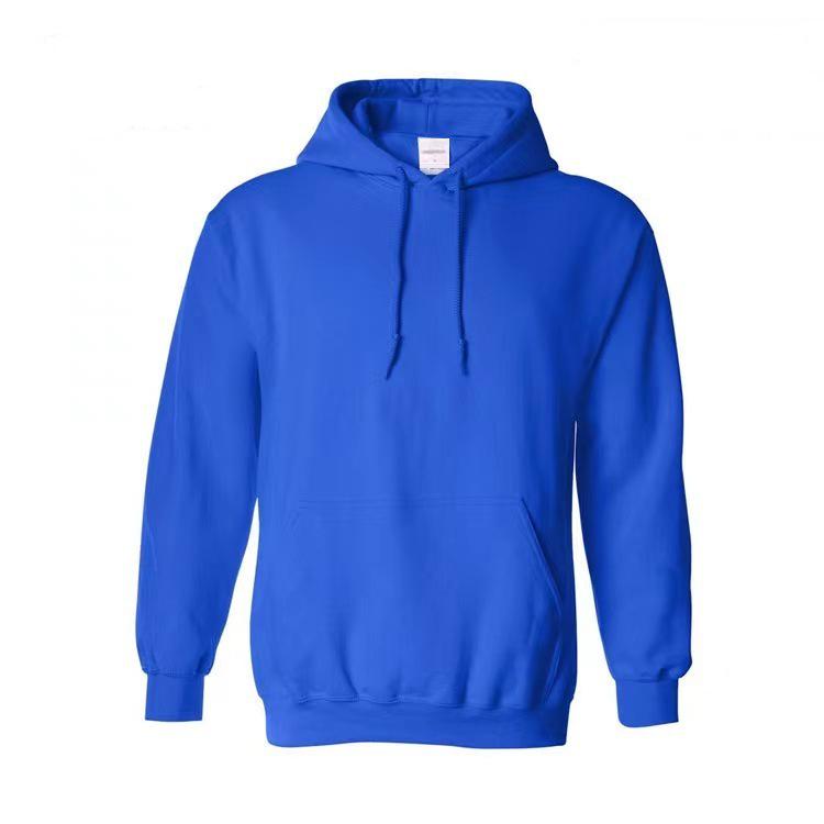 Unisex Solid Color European-Size Hooded Fleece Sweatshirt - Multiple Colors, Casual Sportswear Hoodie Pullover