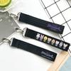 Stray Kids Magic School Lanyard Keychain Cartoon Characters Print Woven Wrist Strap Phone Holder Bag Charm Kpop Fan Support Peripheral Gift