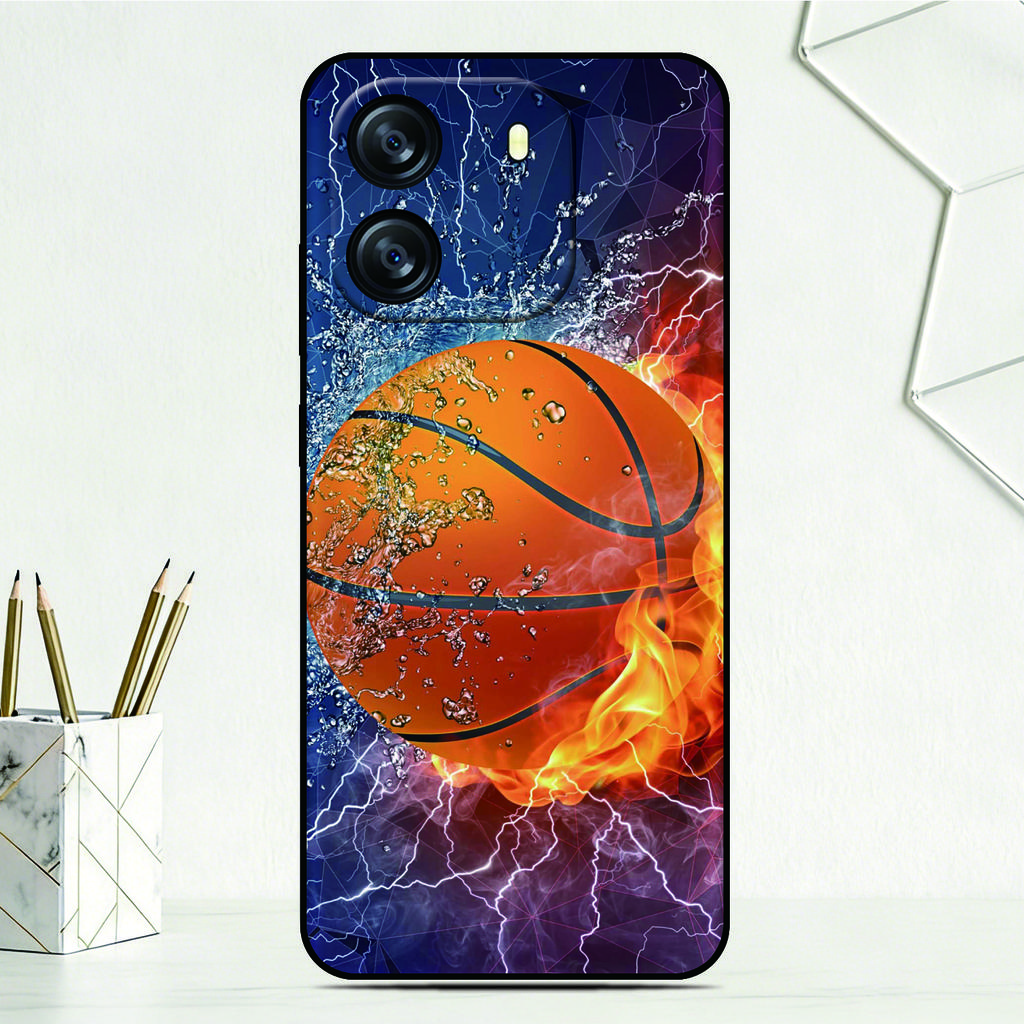 Basketball Sport Phone Case For Blackview Wave 6C Printing Pattern 6 C Black Back Cover Soft Silicone Protective Fundas Wave6C