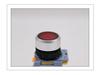 LA155B-11 Waterproof Aluminum Flat Head Switch with Reset Button, IP65 Rated