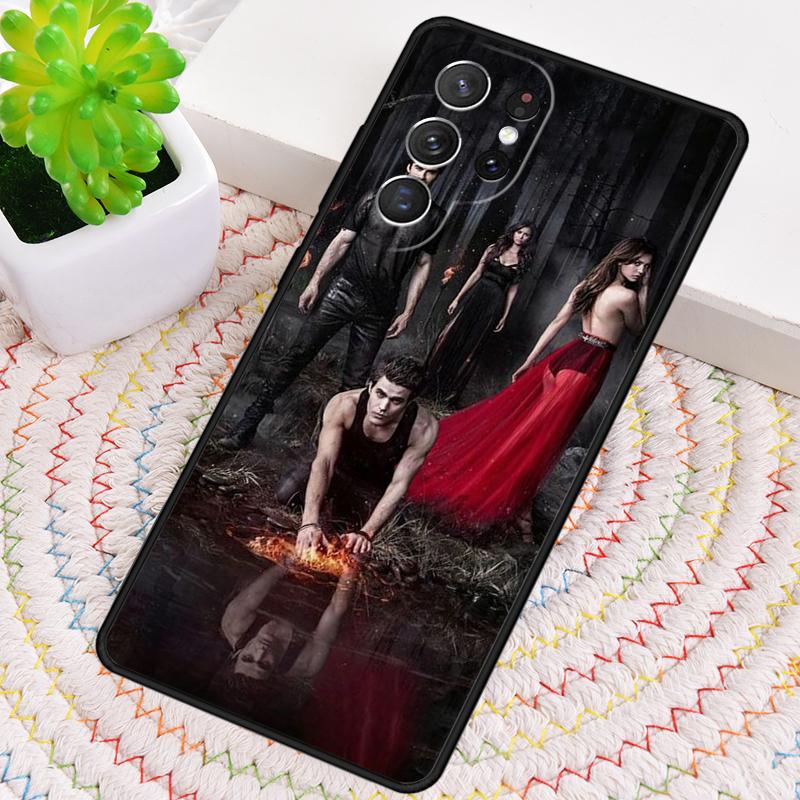 The Vampire Diaries Tryckt TPU-mobilskal För Samsung Galaxy note 10 pro S26 S25 S24 S23 S22 Ultra Plus S21 FE S20 Fodral