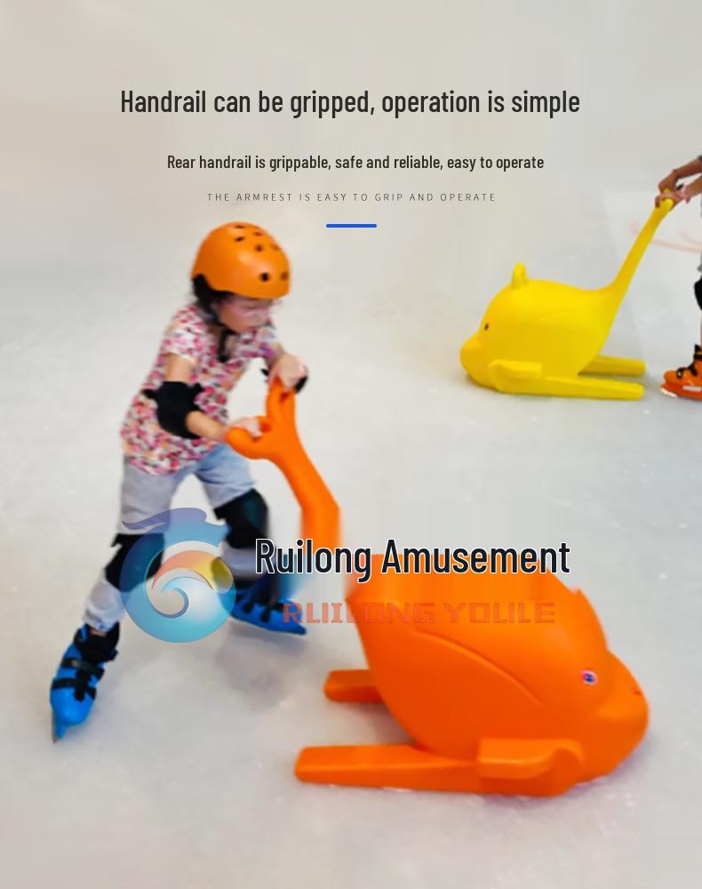 Delfíní kluziště Posuvník proti pádu pro začátečníky