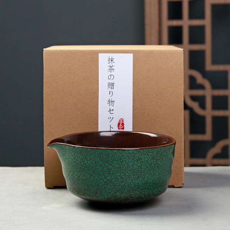 

Japanese Matcha Tea Set Bamboo Whisk Teaspoon Matcha Bowl Tea Brush Teaspoon Ceramic Tea Bowl Matcha Tool Teaware Set Gift New