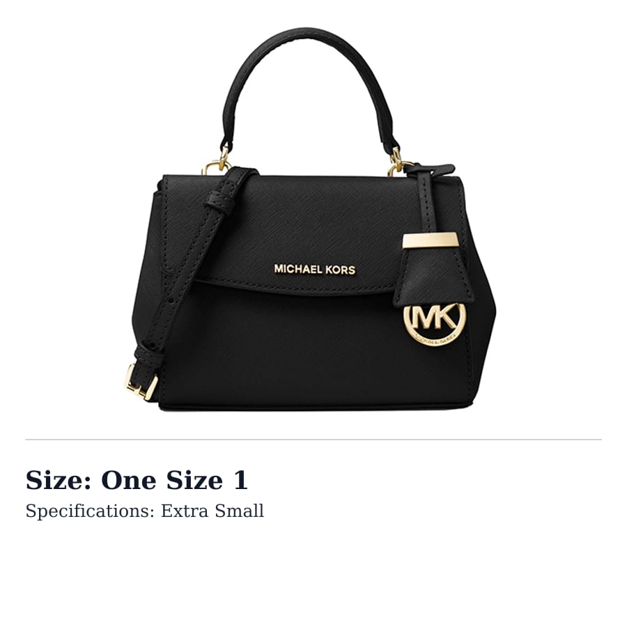 MICHAEL KORS Ava Extra-Small Saffiano Leather