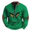 Men'S Outdoor Zipper Long Sleeved Sportswear Casual Sweatshirt