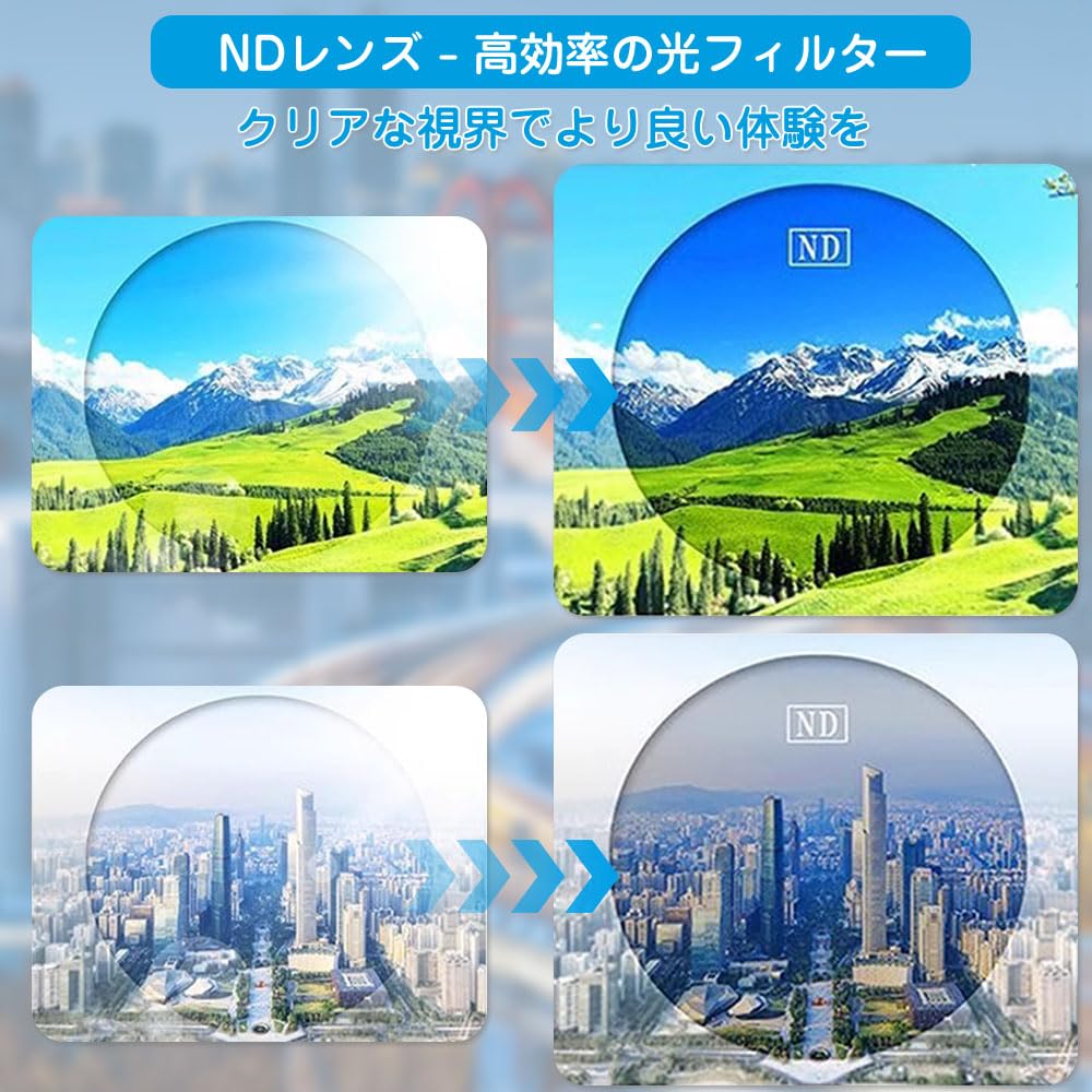 Adjustable Beach Levels Adjustable Polarized Round Graduated Tint Sunglasses with ND9 Suitable for Outdoor and [LJJDBZYD] Men's Sunglasses, 1-9