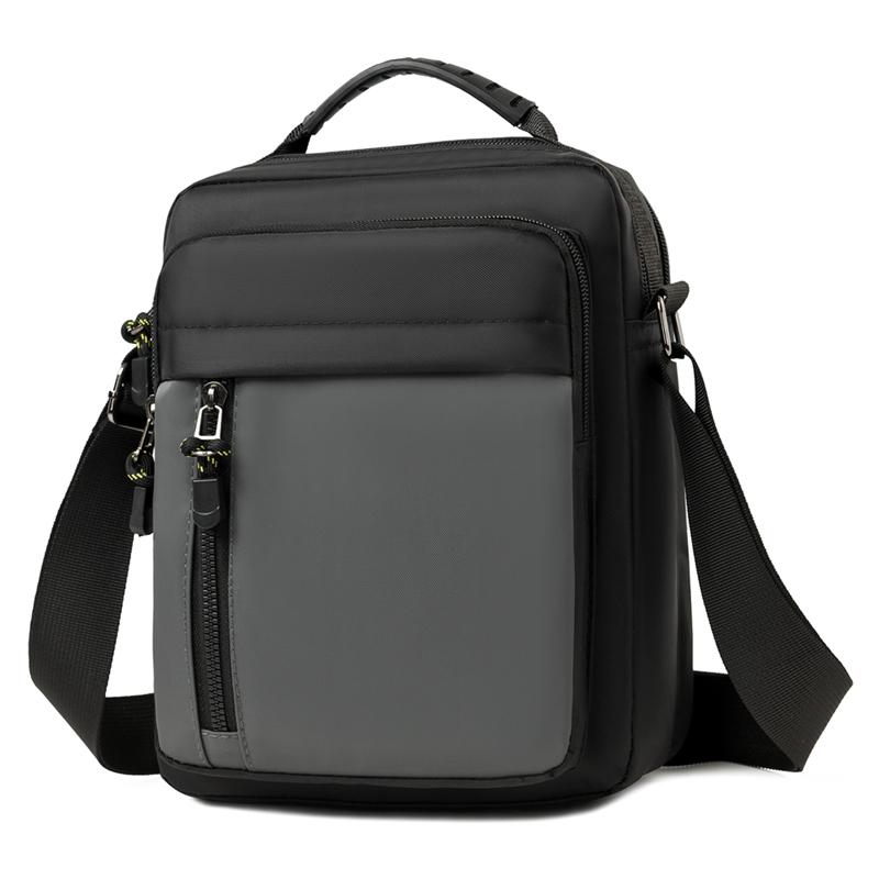 

Модная многофункциональная сумка кроссбоди, многокарманное хранение, мужская наплечная сумка, подходит для повседневных прогулок, путешествий, бизнеса и т. д.