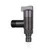 LINGJULI Brass Ceramic Core 1-in-2-Out Washing Machine Angle Valve