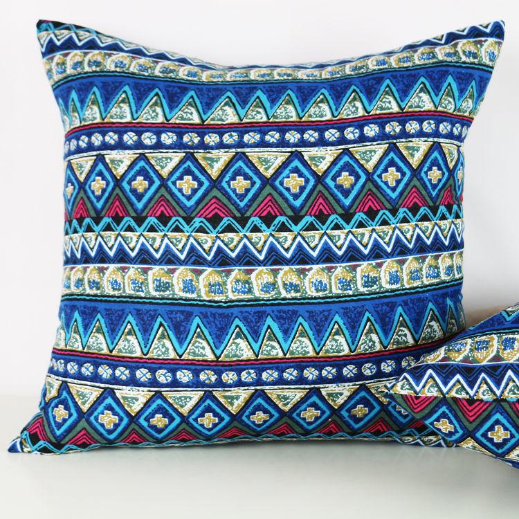 Ethnische Böhmische Baumwolle Leinen Dekorative Kissenhülle für Lange Kissen