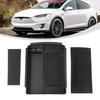 Car Console Armrest Storage Box Wireless Charger For Tesla For Model X For Model S 2016 -2020 Storage Box Power Cord Accessories