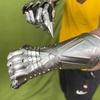Medieval  Gauntlet Gloves Set  Knight Gothic Etched Armor  Perfect for Halloween, Cosplay  Role Play