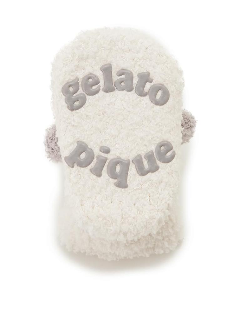 Gelato Pique Baby Powder Animal Socks PBGS259019 OWHT