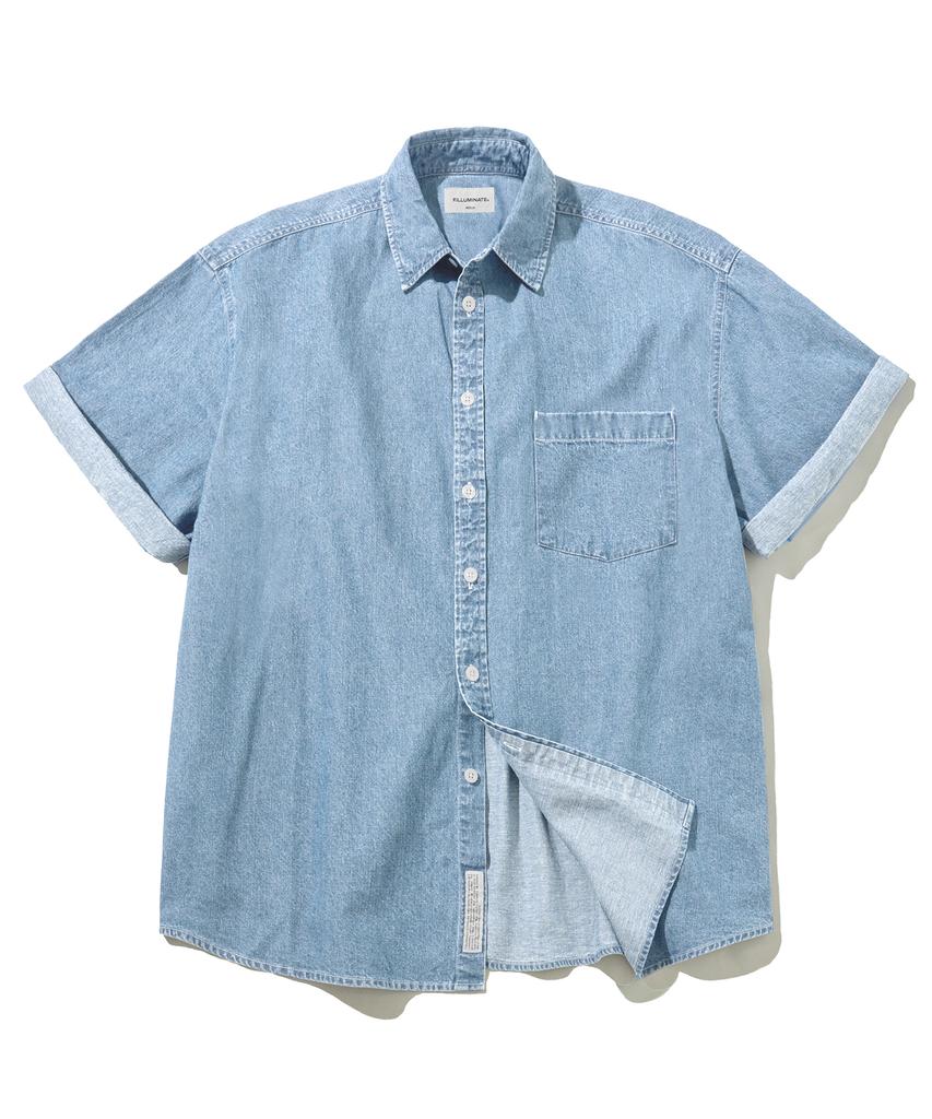 FILLUMINATE All Day Linen-Like Half Shirt - 5 Colors
