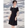 Women's Summer Short Sleeve Polo A-Line Dress
