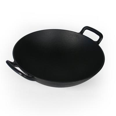 Hergestellt in Japan, Nambu Ironware, 30 cm, direkt für den Herd geeignet, Bratpfanne, Eisentopf „Wok“, Feuer/IH/Gas