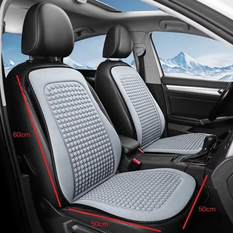 New Summer Car Seat Cover Breathable Ice Silk Cooling Seat Cushion Comfortable Seat Protector Pad For Vehicle Chair Backrest