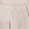 Adidas Go-To Pleated Shorts Fashion Simple Solid Color Versatile Casual Shorts Women Shorts Miracle-Gray Brown JC9233
