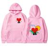 Funny Bad Bunny Hoodies Un Verano Sin Ti Print Men Women Streetwear Hoodie Hooded Sweatshirts Pullover Unisex Tracksuit Clothing