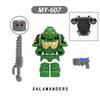 Knights Blood War Angels Black Hammer Templars War Soldiers Hammers Action Figures Building Blocks Bricks Kids DIY Toys Gifts