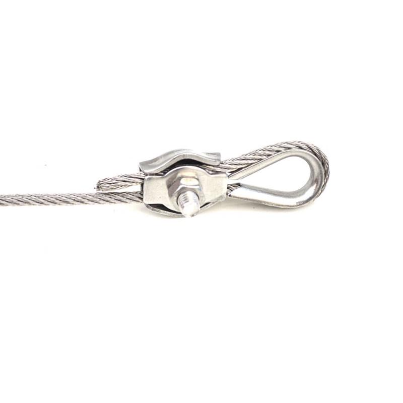 Bingyu 304 Stainless Steel Wire Rope Clamp Head