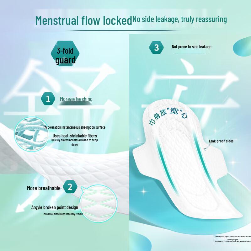 Laurier Kao Zero Feel Night Sanitary Pads Combo