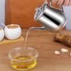 304 Stainless Steel Oil Can Kitchen Oil Filter Cup Household Filter Mesh Oil Tank Pot Leak Oil Leaking Oil Storage Tank Oil Pot
