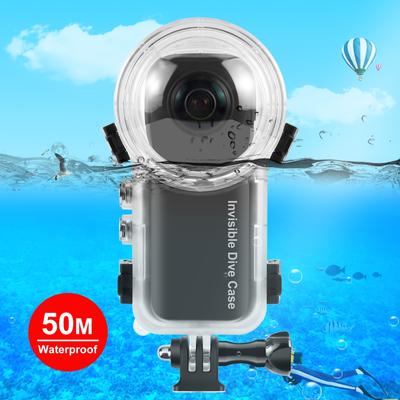 PULUZ PU977T Panoramische Sportcamera Duikkoffer Waterdichte Behuizing Duik Beschermhoes Onderwater