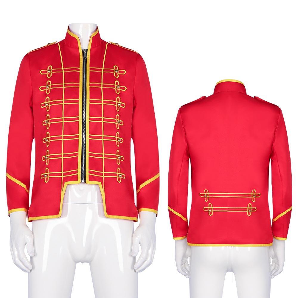 

Noble Medieval Court Princes Retro Jackets Wedding Tuxedo Halloween Performance Style A,L