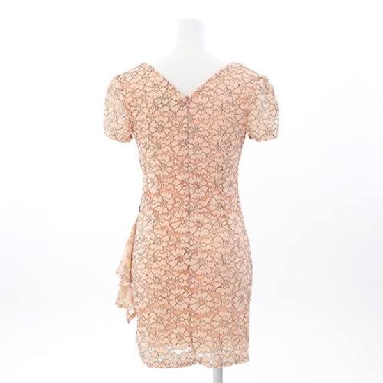 GRAXIA Cabaret Mini Tight Hostess Cabaret Lounge Short Side Size XL Dress, Dress, Cache-Coeur, Dress, Dress, Club, Dress, Sleeves, Lace, Gathered,