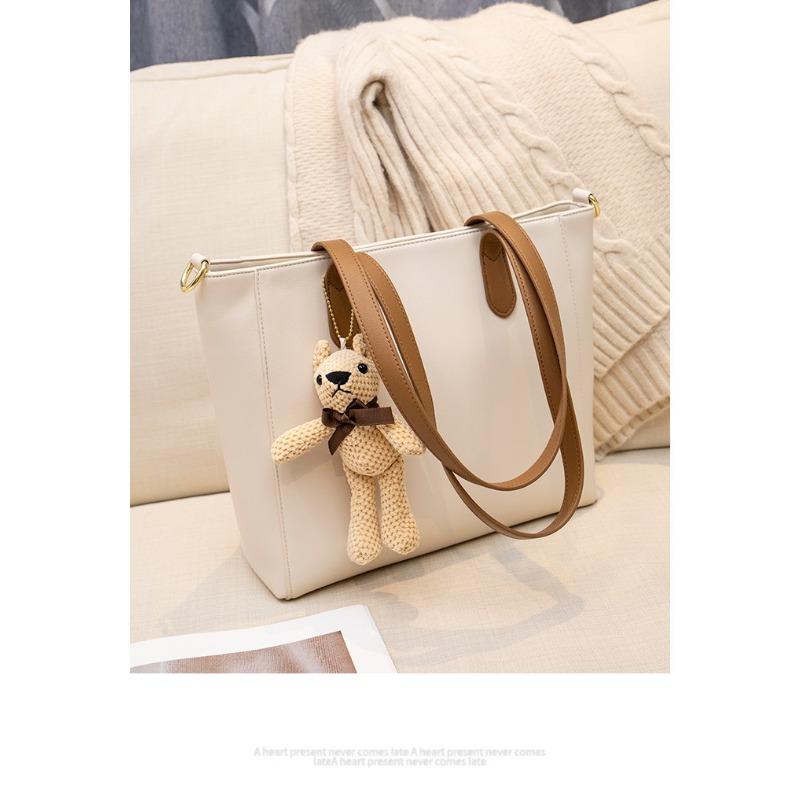 Textured Large Capacity Bag Female Genuine Leather 2SHOUKENPIJU-89269024 New Fashion Casual Shoulder Large Bag Ladies Handbag Tote Bag