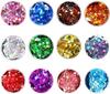 Laser Sequin Glitter Holographic Extra Chunky Hexagon Glitter for Craft Epoxy Resin Body and Nail Art