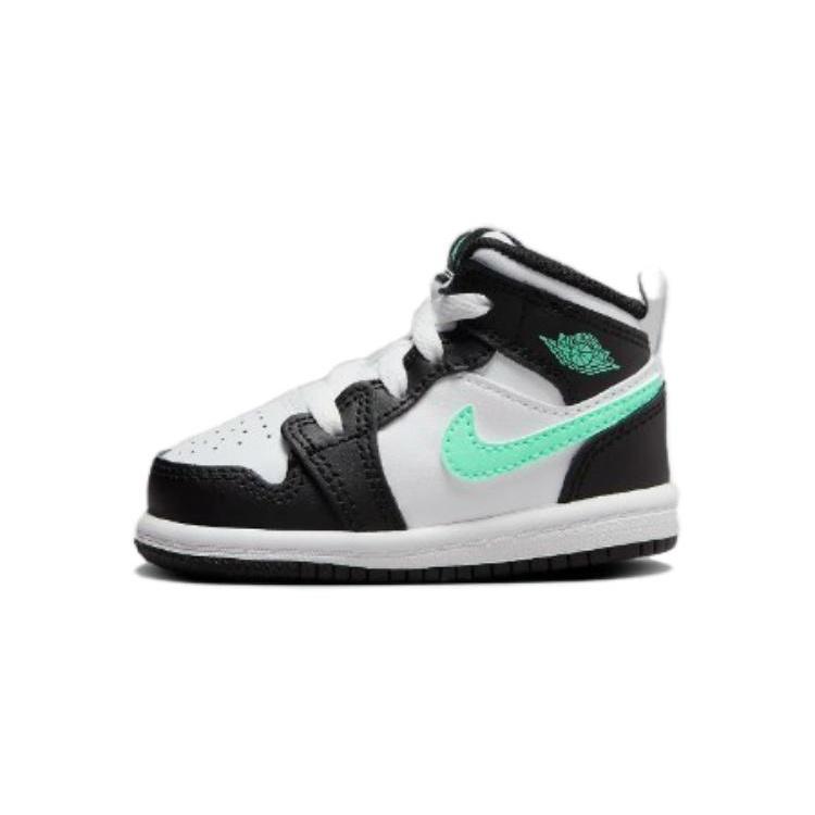 (TD) Air Jordan 1 Mid  Green Glow  Baby DQ8425-103 EU 23.5