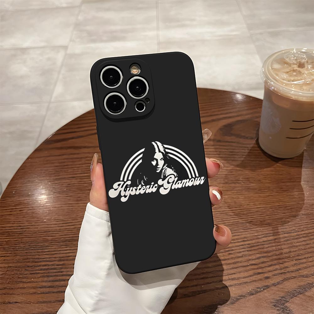 H-Hysteric Glamour Girl Phone Case For 17 Pro Max Iphone 14 Pro Max 12 16 15 13 Pro 11 Xr X Xs 8 7 Plus Back Cover
