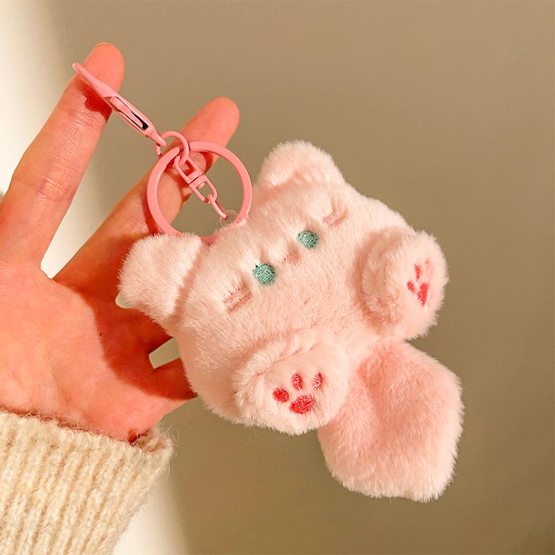 Plush Star Doll Keychain: Cute Pendant for Bags