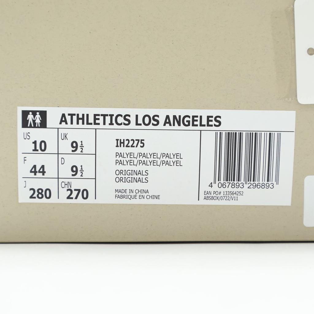 IH2275 FEAR OF GOD ATHLETICS adidas Los Angeles Runner Pale Yellow (Men's)