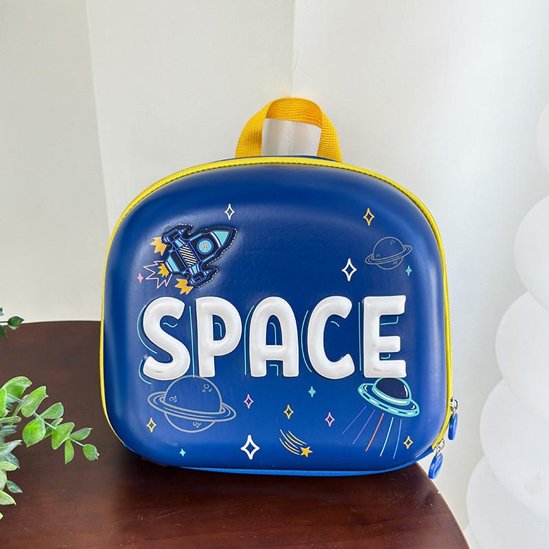 Delightful 3d Cartoon Backpack For Kids Lightweight Nylon Design For School Use