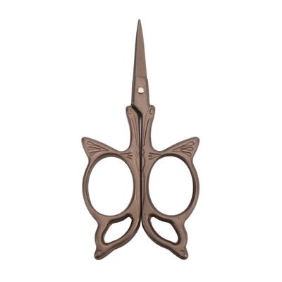Schmetterlingsschere Vintage Europäischer Stil Bronze Edelstahl Exquisite Mini Schmetterling