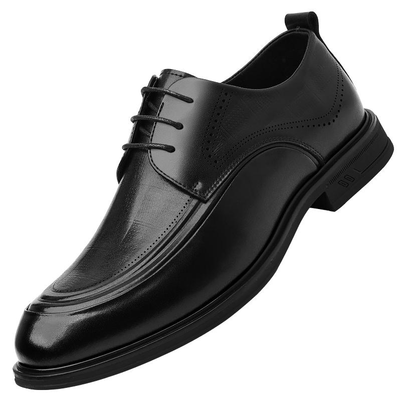

Деловая и повседневная мужская кожаная обувь Формальный британский повседневный стиль Ежедневная офисная Роскошное взрослое качество Универсальная обувь Горячая 44