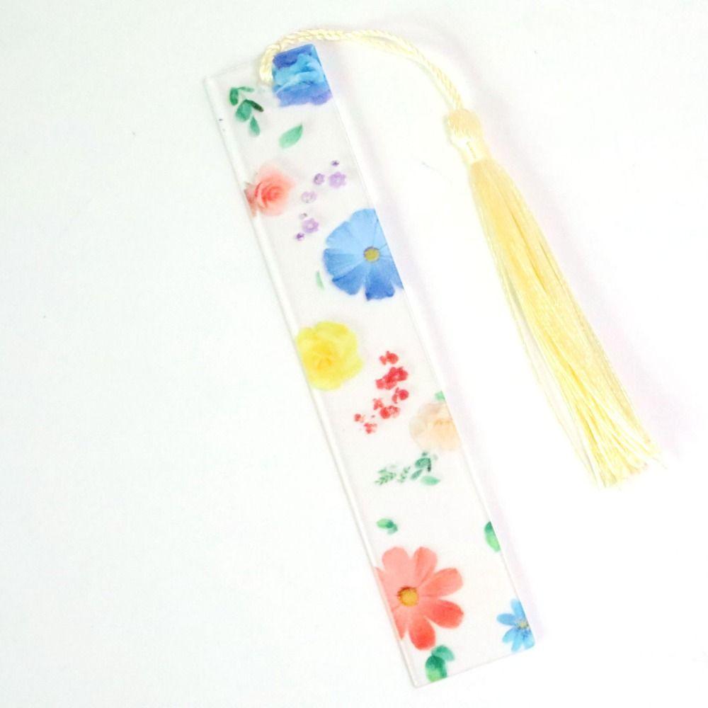 Vintage Book Page Marker Transparent Bookmarks Crafts Acrylic Reading Bookmark  Graduation Gift