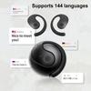 Wireless AI Translator Earbuds Bluetooth 144 Languages Real-Time Translation Noise Cancelling Headphones for Travel Business
