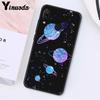 Yinuoda schwarz weiß Mond Sterne Weltraum Mädchen Reise Flugzeug Handyhülle für Xiaomi Redmi Note 7 8T Redmi 5plus 6A Note8 4X Note8Pro
