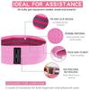Yoga Band Durable Pull Band Hip Circle Anti-Slip Gym Fitness Resistance Band Exercises Elastic Band