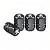 Car Tire Valve Cover Aluminum Alloy Car Wheel Tire Valve Caps For Peugeot 408 4008 308 3008 Rifter 5008 508 2008 208 301 RCZ 106 HJG2