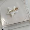 5Pieces No Bend Hair Clip No Crease Hair Clip Acrylic Star Hairpin Sweet Cool Y2K Duckbill Hair Barrettes for Women